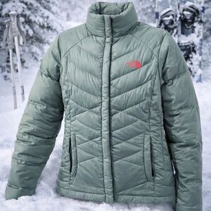 THE NORTH FACE WOMENS ACONCAGUA 550 PUFFER JACKET SZ M DOWN